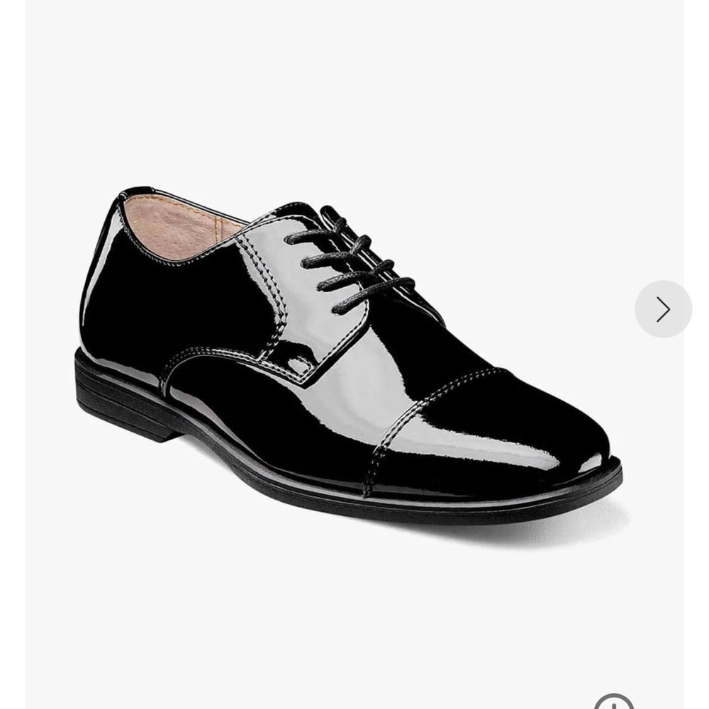 Floraheim REVEAL JR. Boys Cap Toe Oxford, 11.5